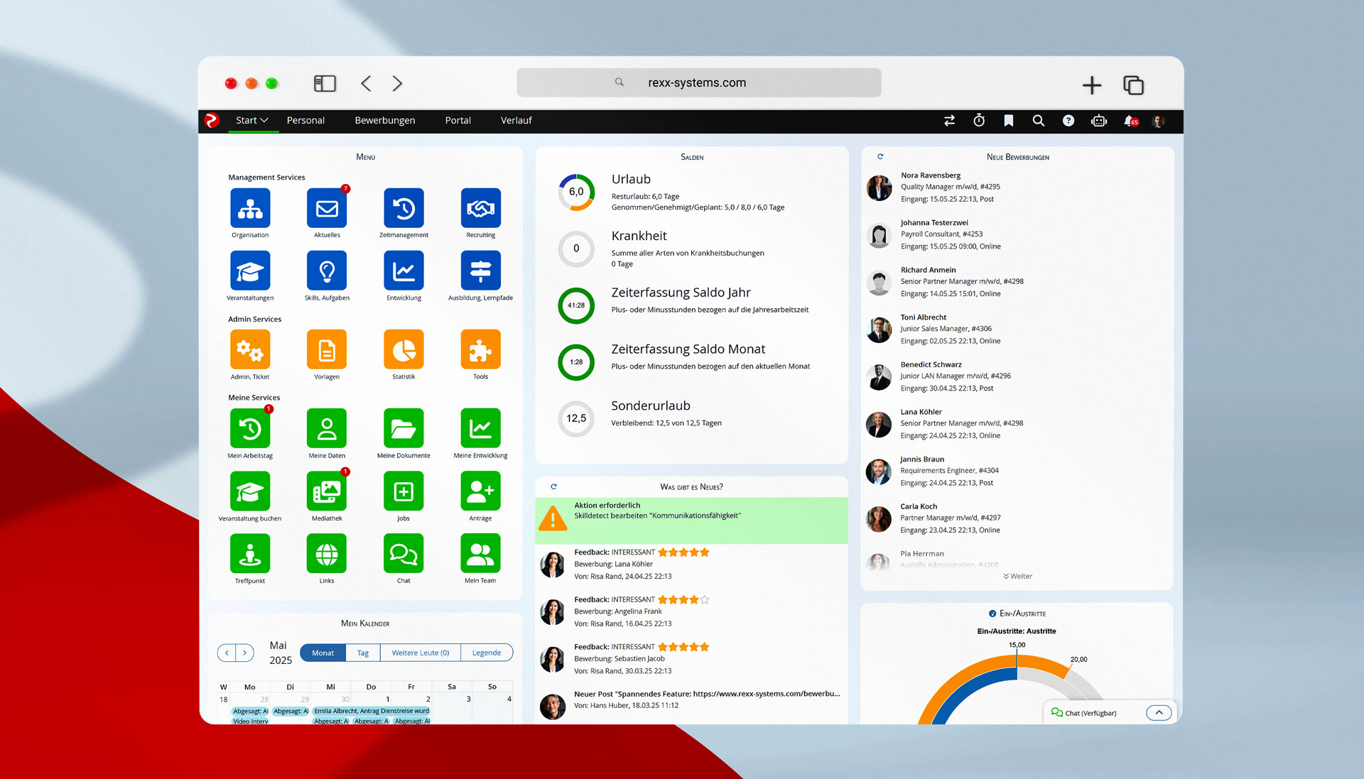 screenshot of Rexx Systems